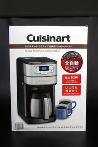 クイジナート 10カップ コーヒーメーカー グラインダー 全自動 DGB-450PCJ 2023年製 CUISINART