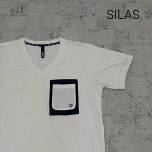 SILAS サイラス 半袖VネックTシャツ W8778