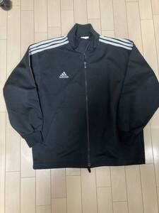 adidas アディダス ジャージ トラックジャケット L 黒系 2000年代初め頃？