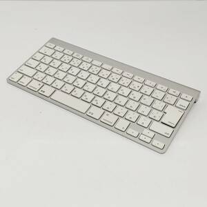 ●動作品 アップル A1314 ワイヤレス キーボード Apple Mac用 JIS 日本語配列 Bluetooth接続 Magic Keyboard マック S2619