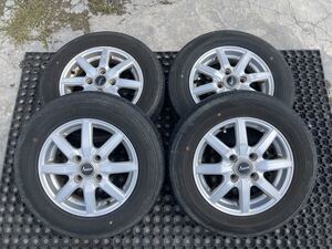 ARREEST 145/80R13 4.00B +43 PCD100 アルミホイール4本セット