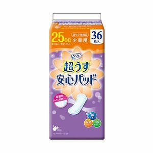 【新品】リブドゥコーポレーション リフレ超うす安心パッド 少量用 25cc 1セット（648枚：36枚×18パック）