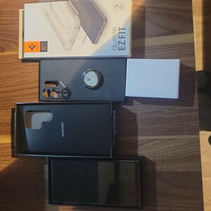 [極上品]　Galaxy　S24　ウルトラ　本体　他備品付き　SIMフリー　国内版　Samsung　購入
