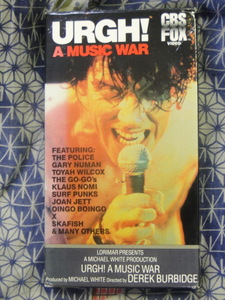 Urgh a Music War vhs