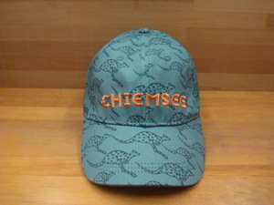 新品CHIEMSEE(キムジー)メンズキャップMBRC CAP (6562 MEDIUM GREEN/LIGHT GREEN AOP)