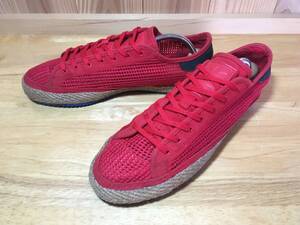 ★adidas アディダス FA RLV Mesh ロッドレーバー メッシュ 赤×黒 27.0cm 2013製 美品 Used 検 サンダル クロッグ ミュール スタンスミス