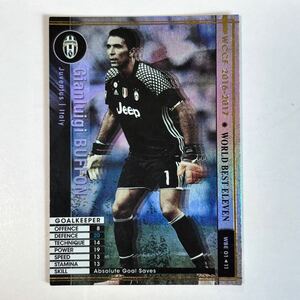 ♪♪WCCF 16-17 WBE ジャンルイジ・ブッフォン Gianluigi Buffon Juventus ♪四点落札で普通郵便送料無料♪