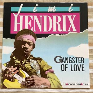 レア！ ジミヘンドリックス アナログ盤LPレコード 英国盤 未使盤 JIMI HENDRIX ／GANGSTER OF LOVE