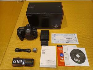 ソニー SONY α99 SLT-A99V ボディ　美品 完動品