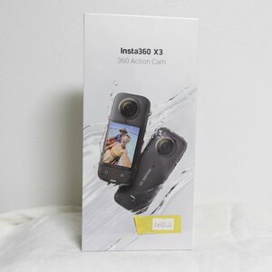 insta360 X3 360　ACTION CAM インスタ360(CINSAAQ/B)　アクションカメラ　未開封/未使用品