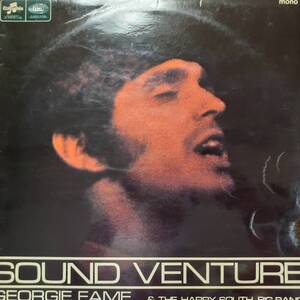 英COLUMBIAオリジ 青文字ラベルMONO！Georgie Fame / Sound Venture 1966年 SX6076 マト枝両面1 Tubby Hayes, Dick Morrissey, Harry South