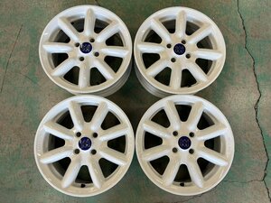 MINILITE ミニライト MC-40 15インチ 6J +47 4H PCD100 ハブ径約56ｍｍ 4本SET P2405111