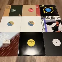 michael jackson レコードセット９枚