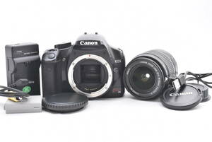 Canon キヤノン EOS Kiss X2 ブラックボディ デジタル一眼レフカメラ + ZOOM LENS EF-S 18-55mm F/3.5-5.6 IS レンズ (t8194)