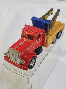 TOMICA トミカ 青箱 NO.F63 AMERICAN TRUCK アメリカントラック 日本製 当時物 箱無し★ara-10/190