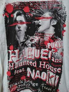 HAKUEI NAOKI Tシャツ PUNK ヴィジュアル LAUGHIN NOSE ペニシリン SA G.I.S.M. S.O.B. COBRA STAR CLUB ラフィンノーズ