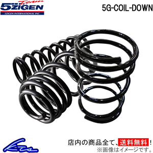 スイフトスポーツ ZC33S ダウンサス 1台分 5次元 5G-COIL-DOWN 5GSD044 5ZIGEN 五次元 ゴジゲン 5Gコイルダウン 一台分 SWIFT Sport