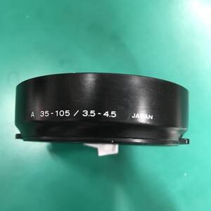 MINOLTA A 35-105/3.5-4.5 レンズフード 中古品 R01378