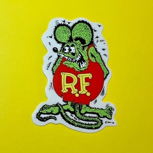 Rat Fink ラットフィンク ステッカー デカール シール キャラクター エドロス ed roth mooneyes ムーンアイズ アメキャラ