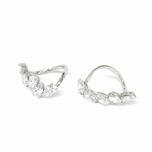 美品◆SWAROVSKI スワロフスキー リング 2個 17号◆ シルバーカラー ミレニア カクテルリング レディース 指輪 ring アクセサリー