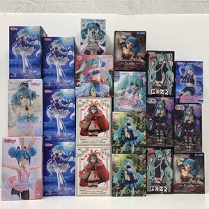 07w19245★1円~ 初音ミク　美少女プライズフィギュア　20体　中古品 フィギュア 未開封