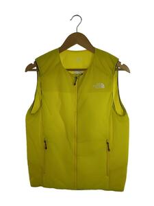 THE NORTH FACE◆VENTRIX VEST_ベントリックスベスト/S/ナイロン/YLW