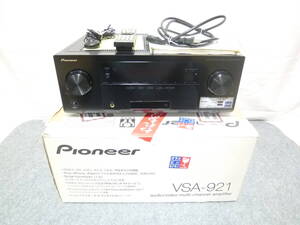 Pioneer VSA-921 パイオニアAVアンプ 通電確認済その他動作未確認 ジャンク 再出品！