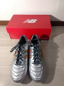 【M870】【未使用、展示品】 ニューバランス new balance サッカー スパイク MS41H 27.0cm シルバー シューズ メンズ