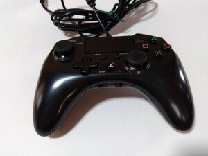 PS4 PS3 HORI ホリパッドFPSプラス ワイヤードコントローラー 連射 ブラック