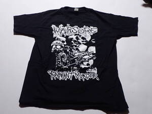 WARSORE / Rampant Murder Tシャツ FEAR OF GOD ENT NAPALM DEATH ASSUCK TERRORIZER NAUSEA PHOBIA CRUST GRIND クラスト グラインドコア