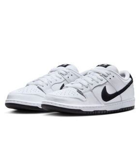 NIKE SB DUNK LOW PRO WHITE&BLACK white/black-white 28.5cm US10.5 HF3704-100 ナイキ ダンク スケボー スニーカー 送料無料 新品 当選