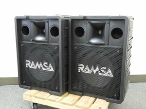 ■TG0827 ☆ National ナショナル RAMSA ラムサ WS-A200 スピーカーペア ☆中古☆