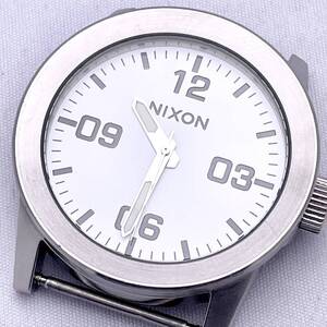 NIXON ニクソン IN THE HOTZONE THE PRIVATE プライベート 11E 腕時計 ウォッチ クォーツ quartz 銀 シルバー P2272