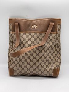 ★ GUCCI / グッチ オールドグッチ GG柄 トートバッグ ブランド 中古品 ジャンク出品 1216TM