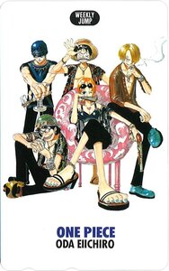 ★ONE PIECE/ワンピース　尾田栄一郎　週刊少年ジャンプ　微擦れ有★テレカ５０度数未使用wa_391