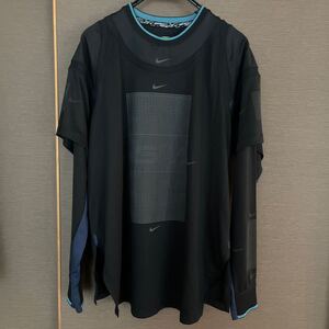 L 未使用 NIKE AS U NRG ISPA LS TOP ナイキ ロングスリーブ 新品 FB2796-010 ロンT トレーニング トップ 