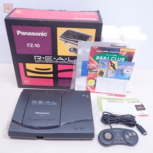 1円〜 動作品 シリアル一致 3DO REAL 本体 FZ-10 インタラクティブマルチプレーヤー パナソニック Panasonic 箱説付【20