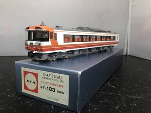 カツミ キハ183系特急気動車 キハ184‐1500 新特急色 １/80 16.5mm 完成品