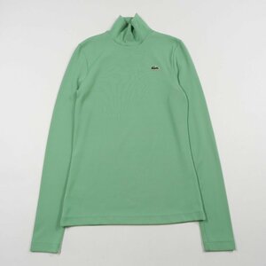 LACOSTE ラコステ ミニマルタートルネック 長袖Tシャツ グリーン size S #24788 ロンT