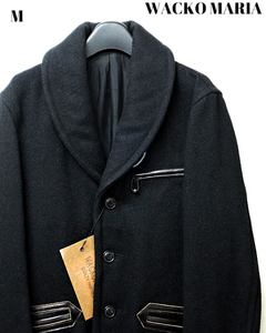 M【WACKO MARIA SHAWL COLLER MELTON COAT(BLK STAR) 12AW-OUT-07 ワコマリア ジャケット ショールカラーメルトンジャケット】 