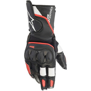 在庫あり アルパインスターズ グローブ 3558221 SP-2 v3 GLOVE BLACK WHITE BRIGHT RED(1304) サイズ:L