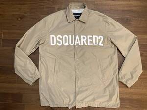 送料込み Dsquared2 ディースクエアード coach jacket コーチジャケット 48 Lサイズ S74AM1374 S47858