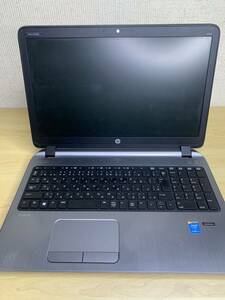 8)B20【複数台出品】 hp ノートパソコン HP ProBook 450 G2 intel CORE i3 パソコン HDDなし ★ジャンク★