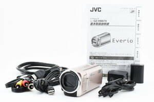 ★外観良好★ JVC Everio GZ-HM670-N ピンクゴールド　デジタルビデオカメラ ハンディカム #0472