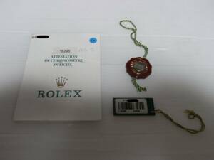 ROLEX DAY-DATE GARANTIE ロレックス デイデイト 118296 P番 ギャランティ 保証書 グリーンタグ クロノメータータグ 3点