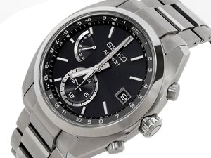 SEIKO ASTRON アストロン オリジン SBXY015 チタン 黒文字盤 ソーラー電波 セイコー Used 美品【及川質店】