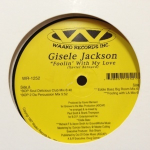 12inchレコード GISELE JACKSON / FOOLIN