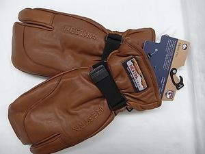 期間限定セール超特価!!正規新品未使用24 HESTRA 3-FINGER GTX FULL LEATHER/8/Brown/ヘストラ 3フィンガー GTX フルレザー/8/ブラウン