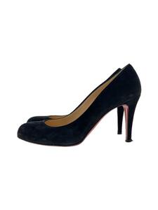 Christian Louboutin◆パンプス/38.5/BLK/スウェード