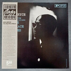 ◯未使用◯USA／OJC◯GIGI GRYCE◯PRESTIGE NJ-8262／OJC-081◯ THE RAT RACE BLUES ◯